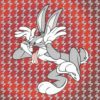 Blotter Art Bugs Bunny Rouge- UK