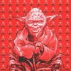 Blotter Art Yoda Red - Rouge- UK