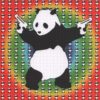 Blotter Art Banksy Psychedelic Panda- UK