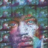Blotter Art Jimi Hendrix Purple Hazed 20 panels