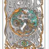 Blotter Art Bicycle Day Vert by Joshua Marc Levy Edition Limitée Signée Numérotée-US