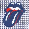 Blotter Art Rolling Stones AKA Jagger’s Lips Blue- UK