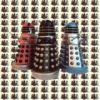 Blotter Art Dr Who Daleks - UK