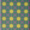 Blotter Art Purple Suns 24 panel