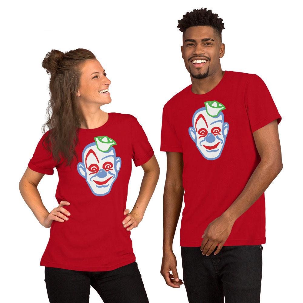 LSD Blotter Art Clown type 05 Unisex T-Shirt LSD Blotter Art Clown type 05 Unisex T-Shirt