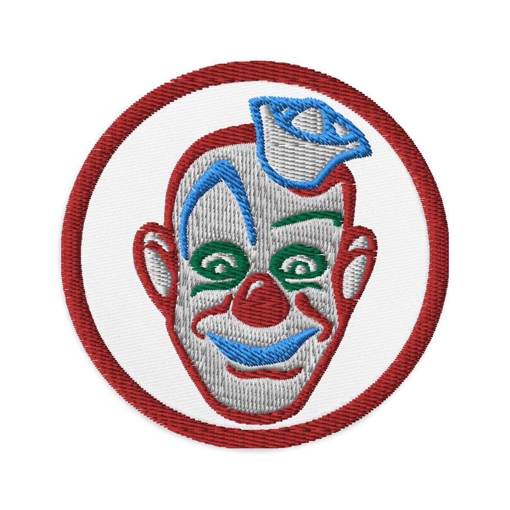 Patch brodé LSD Blotter Art Clown 2 Patch brodé LSD Blotter Art Clown 2