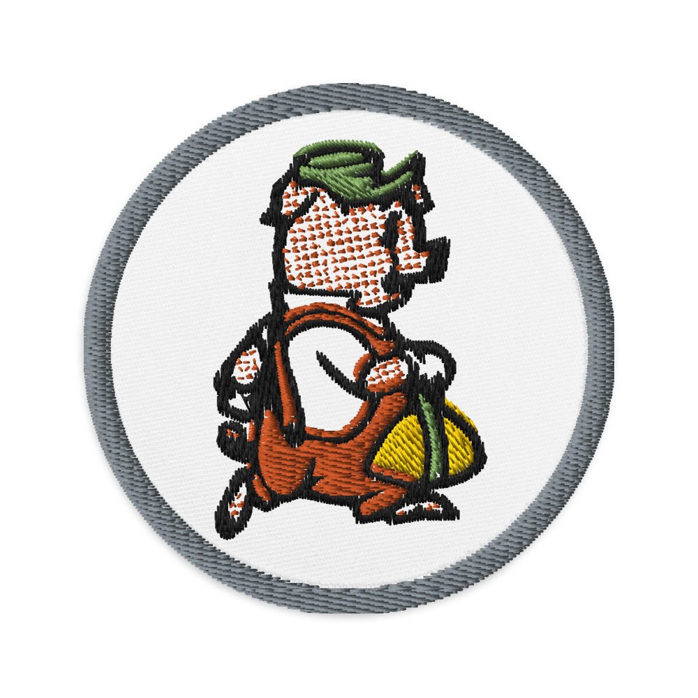Patch brodé LSD Blotter Art Pig's Lunch Traveling Pig Patch brodé LSD Blotter Art Pig's Lunch Traveling Pig