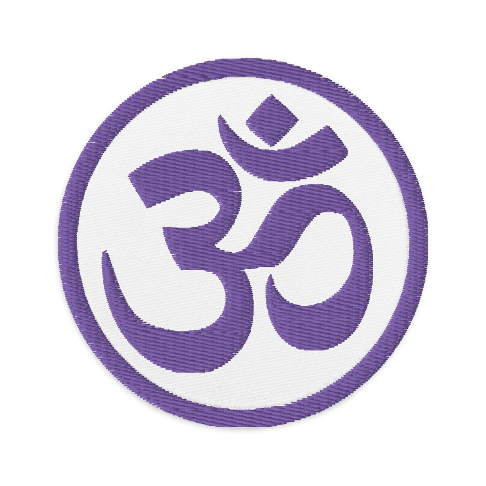 Patch brodé LSD Purple Om Patch brodé LSD Purple Om