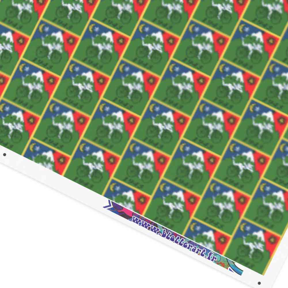 Tissu en polyester recyclé Psychedelic LSD Blotter Art Albert Hofmann Bike Ride Tissu en polyester recyclé Psychedelic LSD Blotter Art Albert Hofmann Bike Ride – Image 6