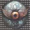 Flying Eyeball Blotter Art -US