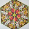 Blotter Art Panoramix, Getafix, Miraculix Hexagonal