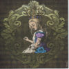 Blotter Art Queen Alice Gold double sided