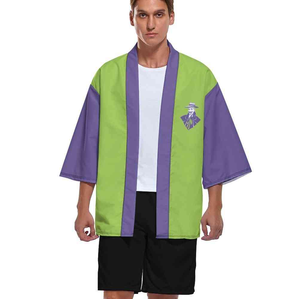 Purple Joker Kimono Cardigan Light jacket Purple Joker Kimono Cardigan Light jacket