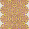 Blotter Art Vasarely Rotsnake 5