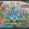 Blotter Art Alice in Wonderland scenery Blotter Art Alice in Wonderland scenery
