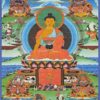 Blotter Art Buddha Shakyamuni