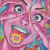 Blotter Art Trippy Tank Girl Blotter Art Trippy Tank Girl