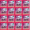 Blotter Art Bike Ride Psycling 24 panel