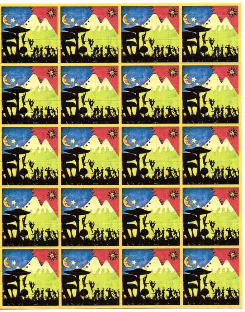 Blotter Art Bike Ride OA Party Blotter Art Bike Ride OA Party