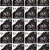 Blotter Art Bike Ride Edition1943 black