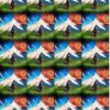 Blotter Art Bike Ride Outta Space