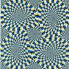 Blotter Art Vasarely Rotsnake 2