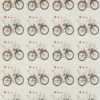 Blotter Art Bike Ride White 20 panel