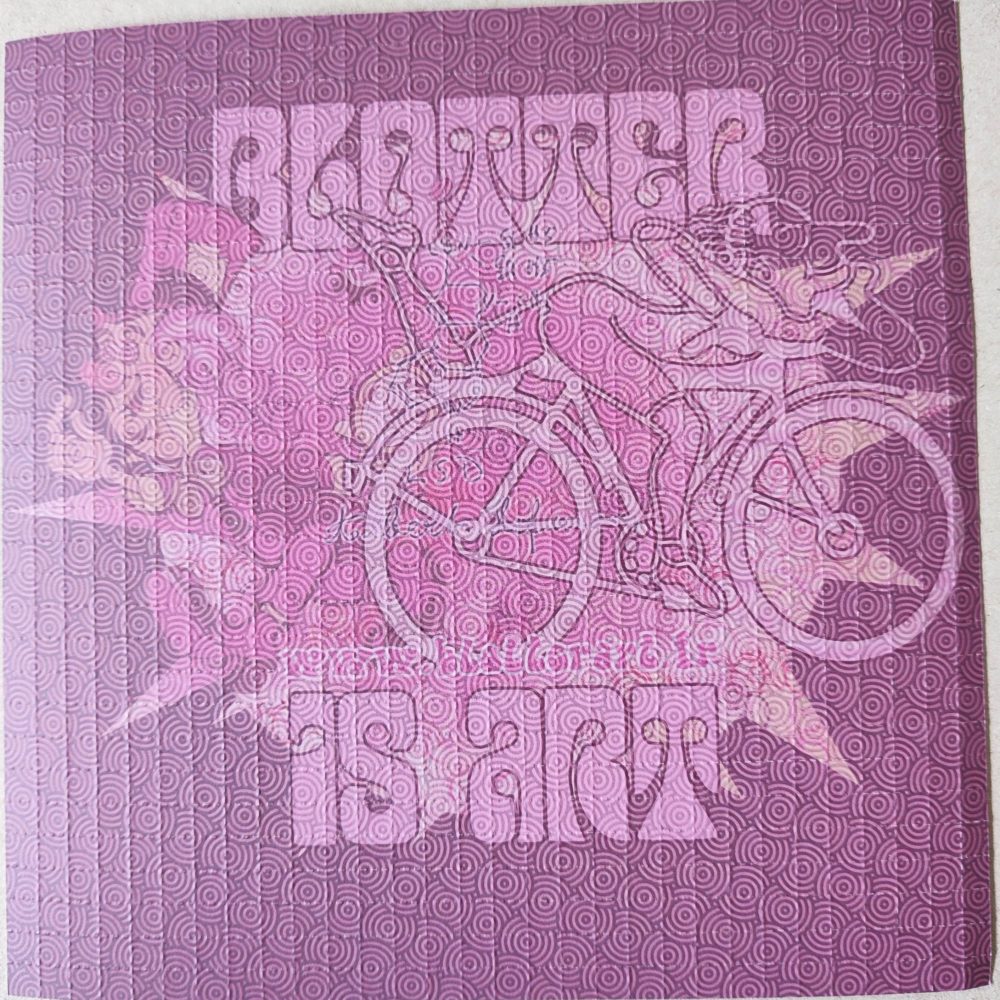 Blotter Art Skull & Eye Pink Double Face by Kosapan Série Limitée Alternative view of Blotter Art Skull & Eye Pink Double Face by Kosapan Série Limitée