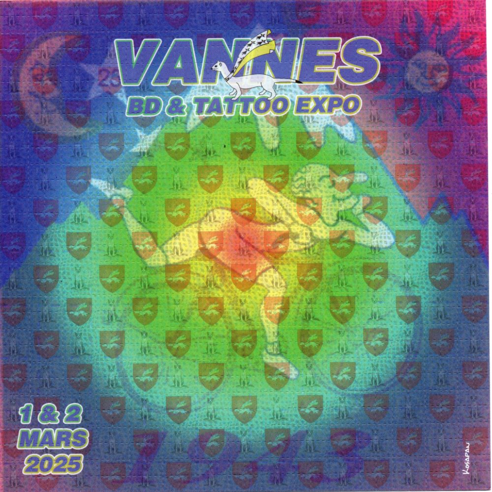 Blotter Art Vannes Tattoo Convention 2025